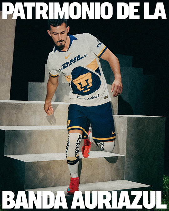 Pumas se basó en las ilustraciones que rodean el Estadio Olímpico.