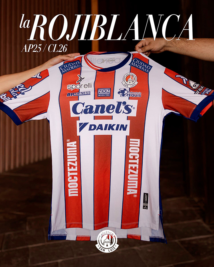 San Luis tiene uno de los jerseys peor diseñados en la temporada.