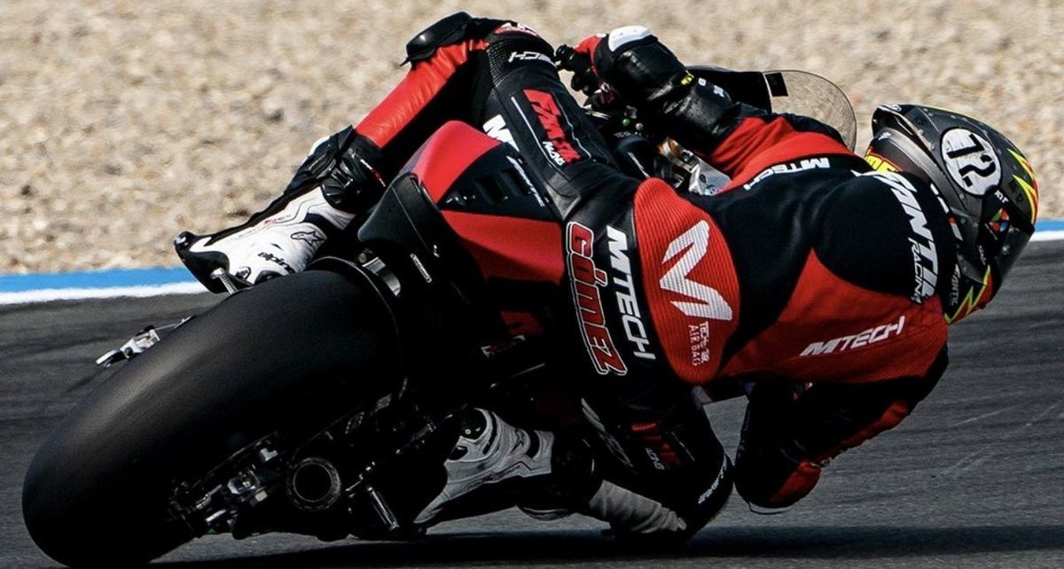 Borja Gómez muere a los 20 años durante entrenamiento en el circuito Magny-Cours (Foto:@BorjaGomez_12)