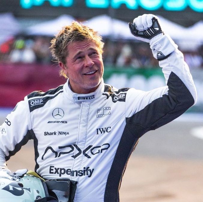 Brad Pitt interpretó a Sonny Hayes, piloto de APX en la película (MexicoGP)