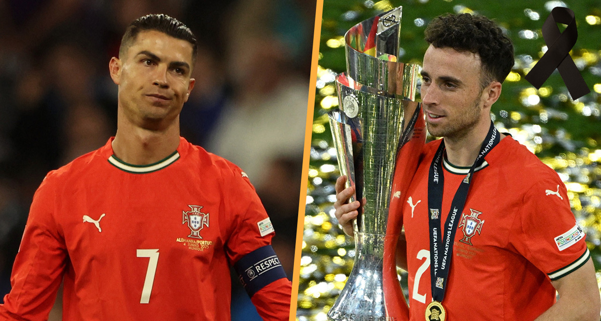 Cristiano Ronaldo lamentó la muerte de Diogo Jota (Reuters)