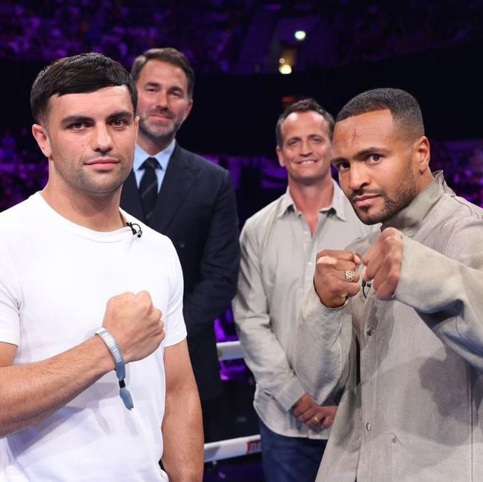 Catterall vs Eubank y más: horario y transmisión de boxeo este 5 de julio (Foto:@@jack_catt93)