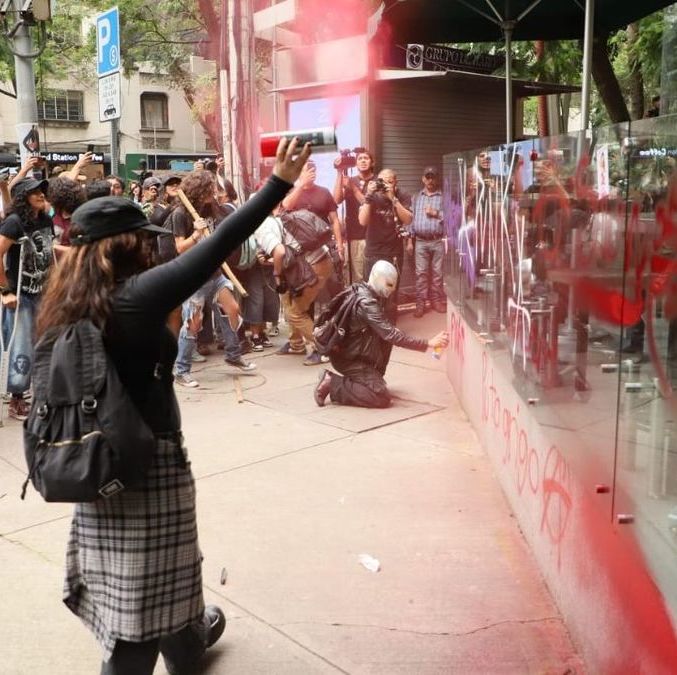Protestas contra la gentrificación en CDMX (Octavio Hoyos - Grupo Milenio)
