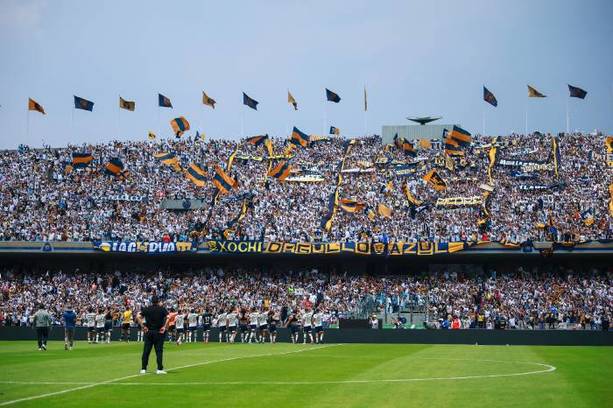 Afición de Pumas en el amistoso ante Leganés (@PumasMX)