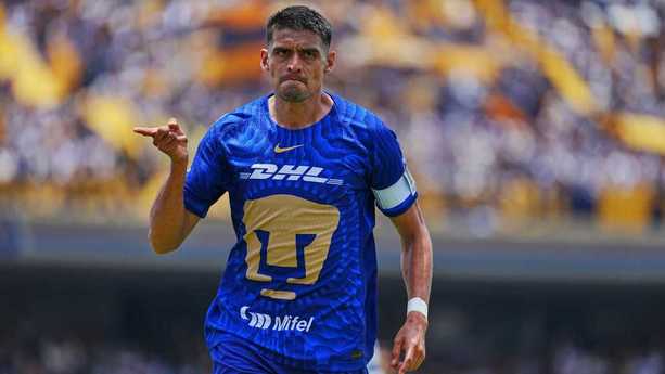 Guillermo Martínez hace el primero de Pumas contra Leganés (Imago7)