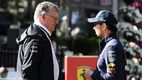 Otmar Szafnauer y Sergio Pérez (Reuters)