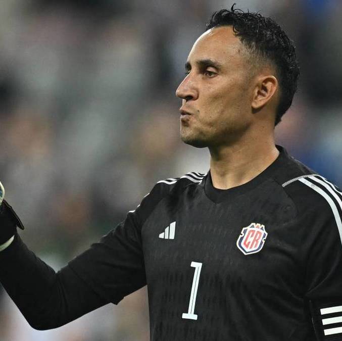 Keylor Navas, portero de la Selección de Costa Rica (AFP)