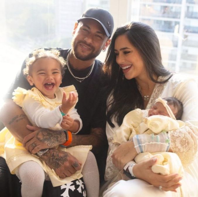 Neymar presenta a su cuarto hijo en Instagram y redes se conmueven| Foto: Instagram
