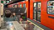 Niño festeja en el Metro y hasta conduce un tren