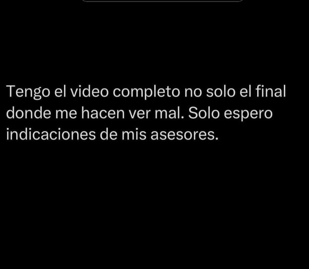 Ximena Pichel asegura tiene un video completo del conflicto