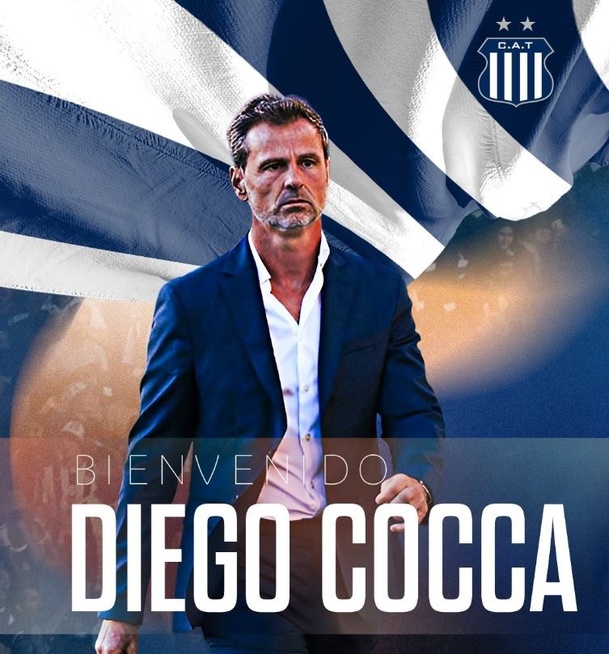 Así anunció Talleres de Córdoba a Cocca como su nuevo Dt (FB @CATalleres)