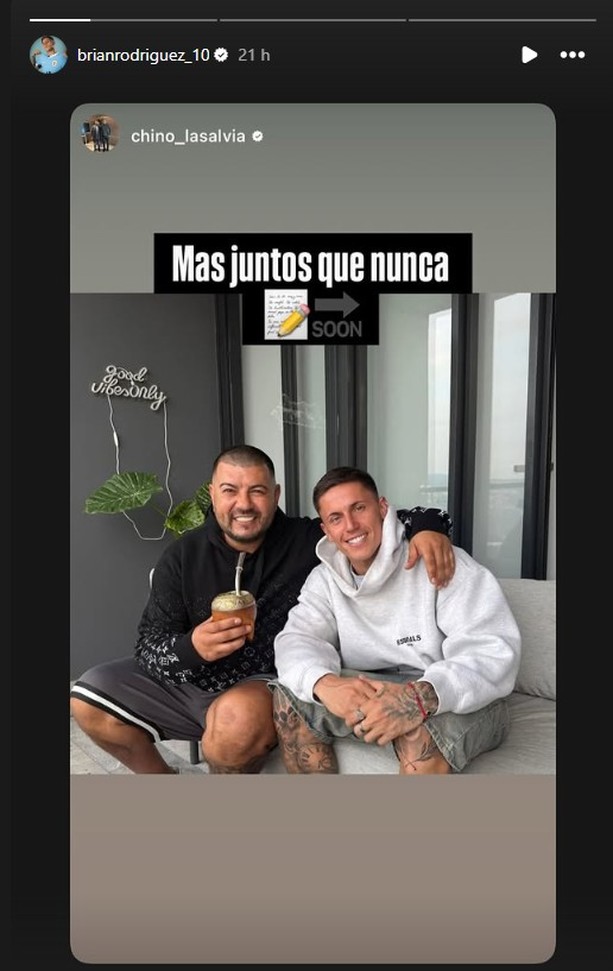 Brian Rodríguez replicó esta historia de su agente