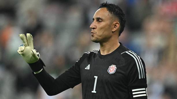 Keylor Navas, portero de la Selección de Costa Rica (AFP)