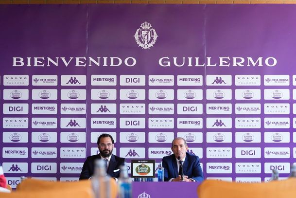 Presentación de Almada como DT del Real Valladolid (@realvalladolid)