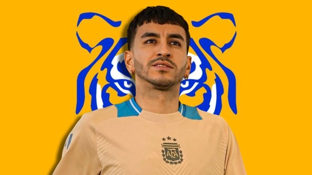 Ángel Correa ya es jugador de Tigres (Instagram @angelcorrea32)