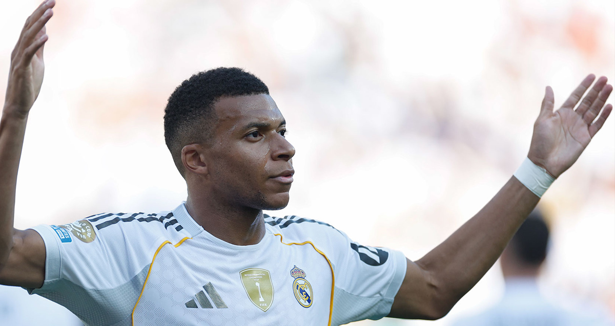 Mbappé ya pudo jugar el Mundial de Clubes. (Foto: Real Madrid)