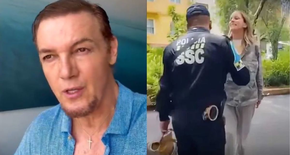 Aarón Beas y la disculpa que grabó en redes sociales tras la agresión de 'Lady Racista', su expareja y madre de su hijo. (FOTO): Especial.
