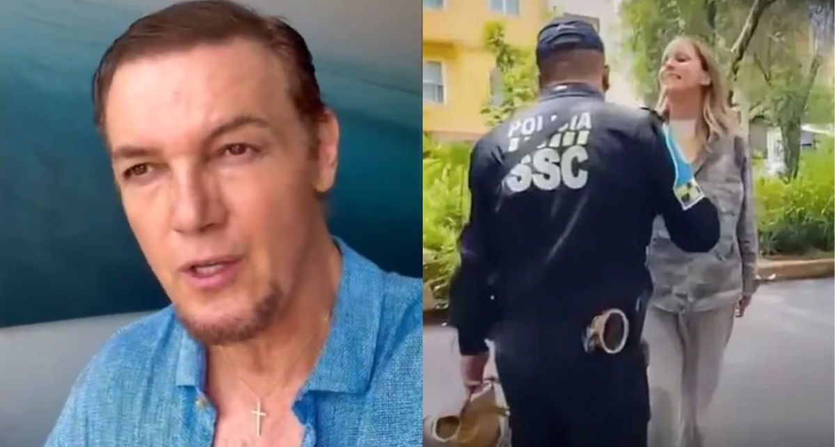 Aarón Beas y la disculpa que grabó en redes sociales tras la agresión de 'Lady Racista', su expareja y madre de su hijo. (FOTO): Especial.