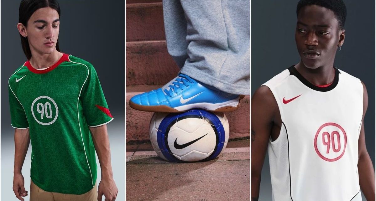 Algunos de los artículos nuevos de Total 90 (Nike)