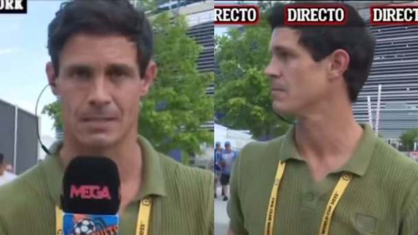 Edu Aguirre no tomó bien la broma (Captura)