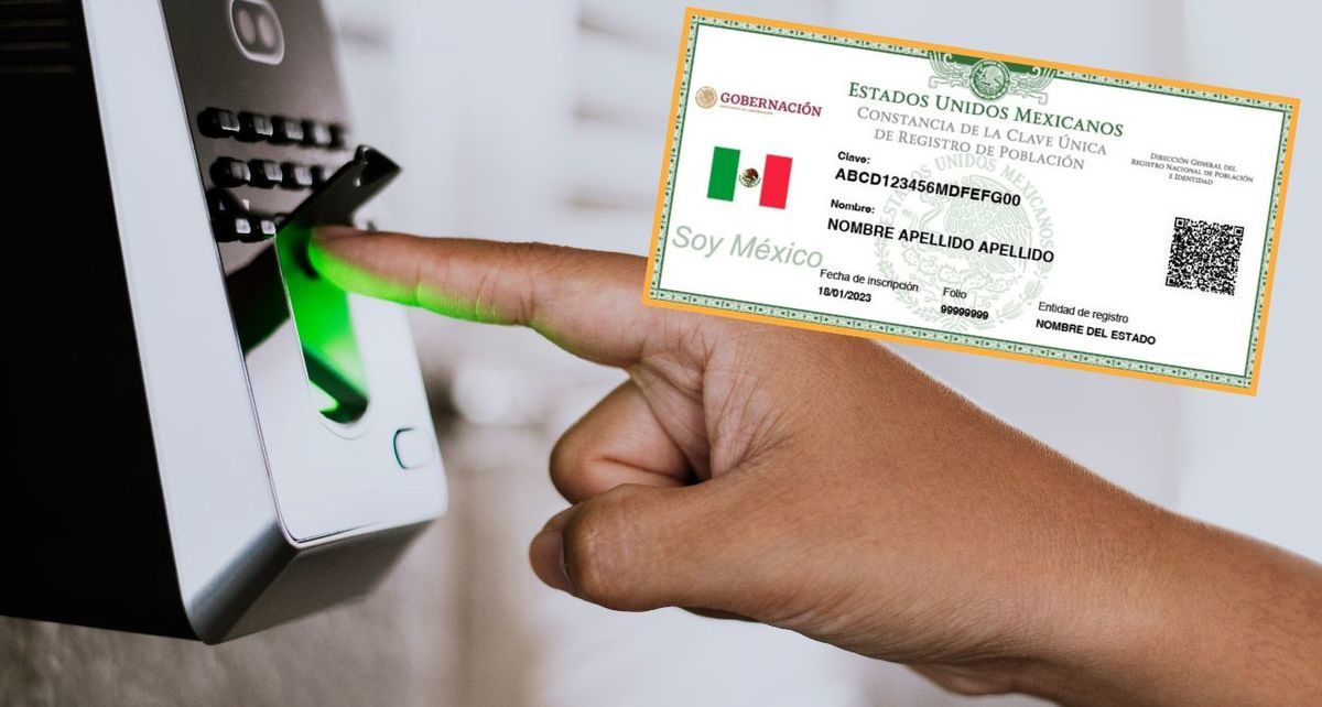 El registro de huellas dactilares e iris será obligatorio en la nueva CURP Biométrica este 2025. Foto: Freepik
