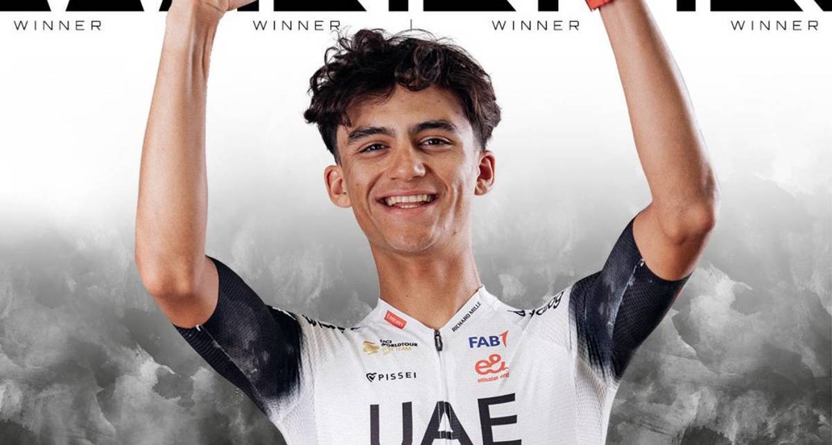 Isaac del Toro sigue brillando en Austria (@TeamEmiratesUAE)