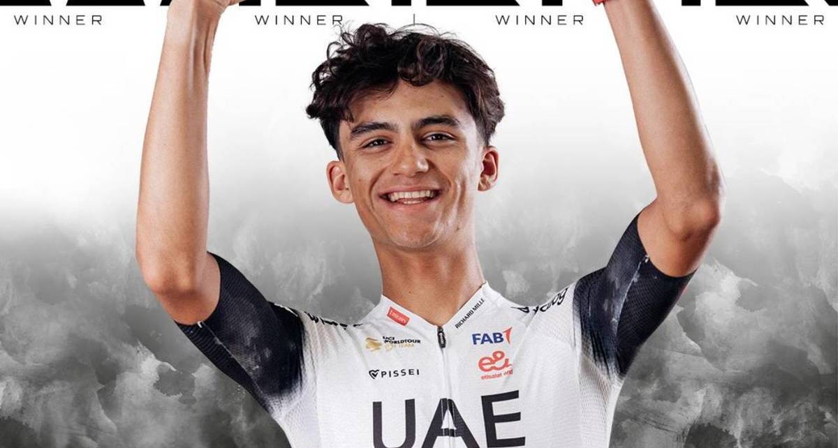 Isaac del Toro sigue brillando en Austria (@TeamEmiratesUAE)