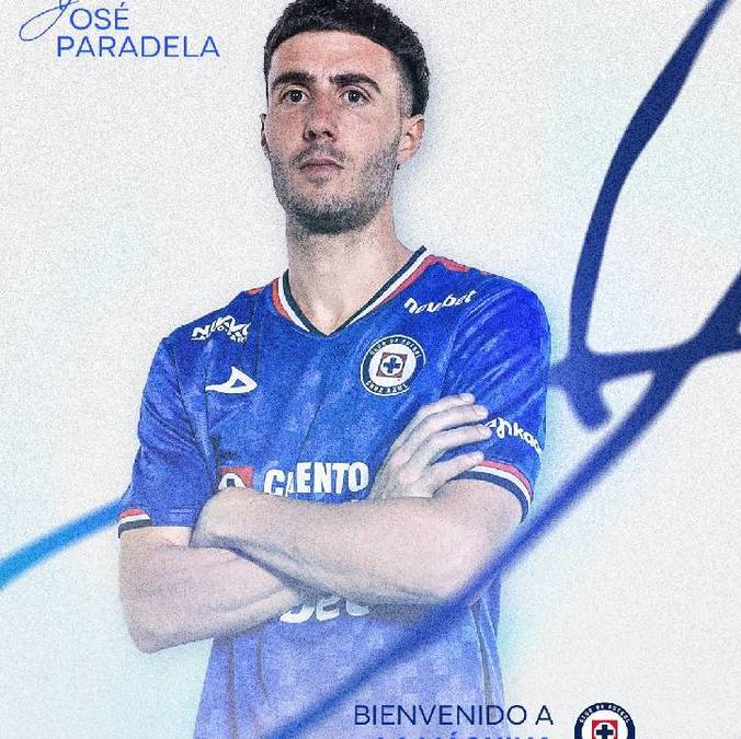José Paradela es nuevo jugador de Cruz Azul / X: Cruz Azul