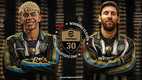 Messi y Yamal, parte de la celebración de eFootball