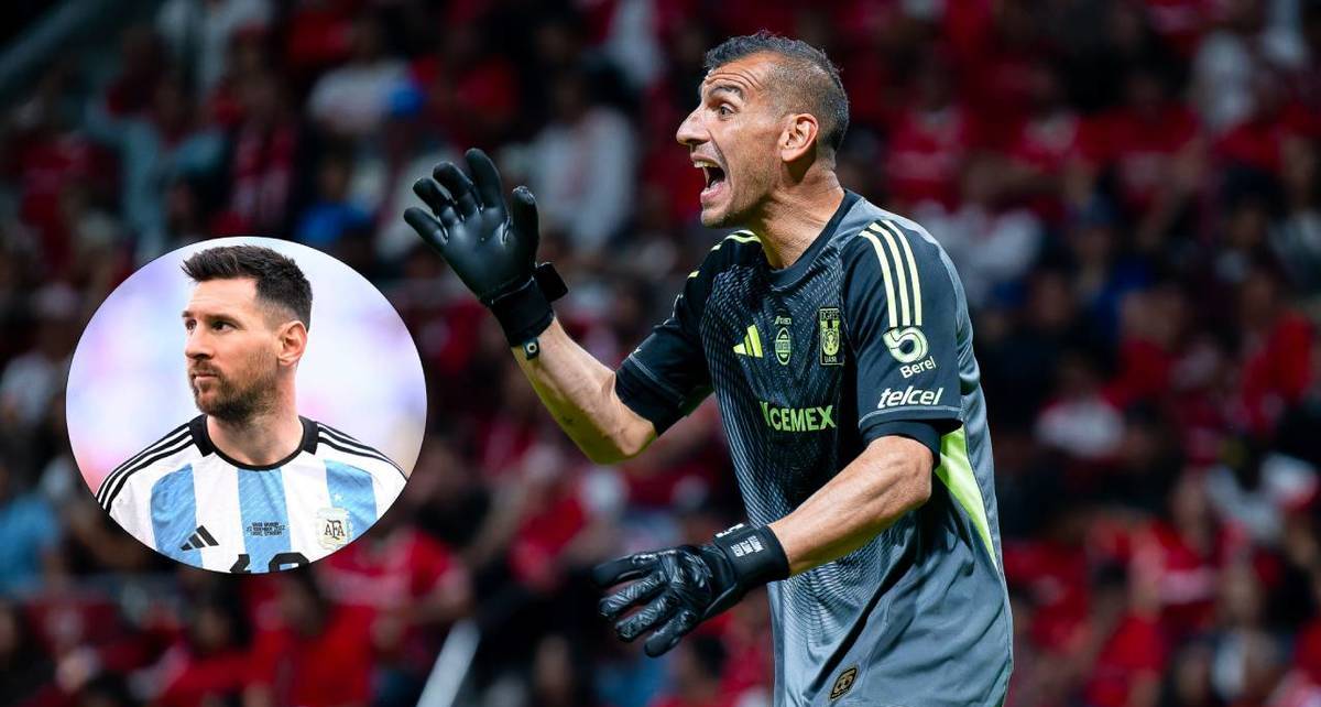 Nahuel Guzmán siente una profunda admiración por Lionel Messi (Imago7)