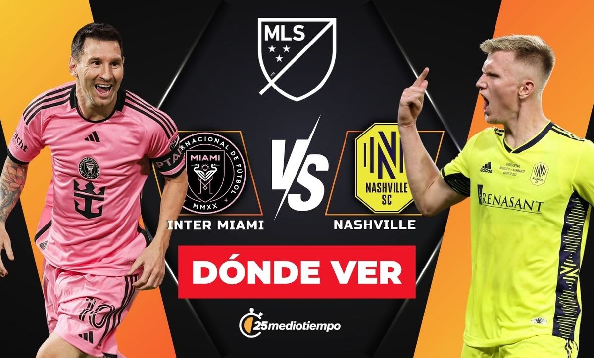 Inter Miami vs. Nashville: dónde y a qué hora ver EN VIVO partido MLS