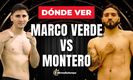 Marco Verde vs. Cristian Montero DÓNDE VER.