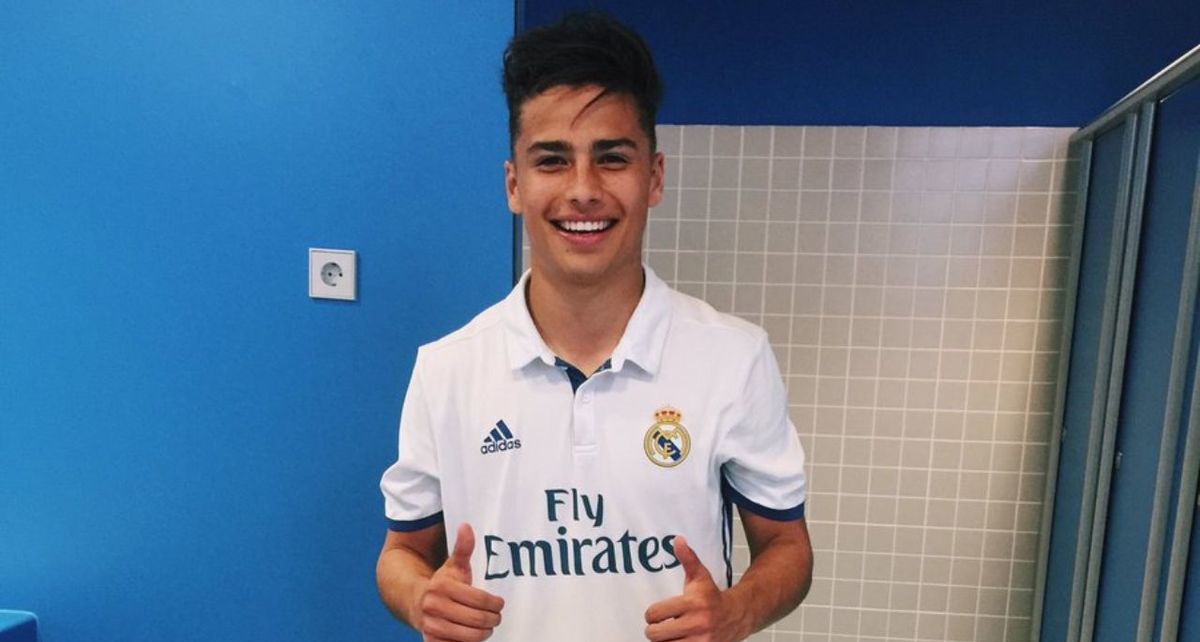 Paolo Medina jugó en las inferiores del Real Madrid (Especial)