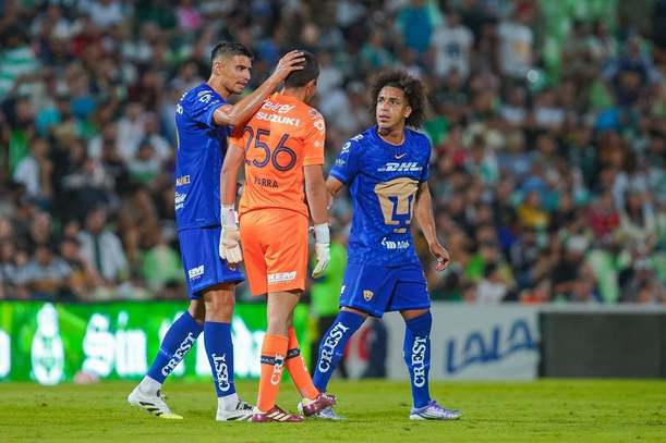 Para top Santos vs Pumas