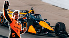 Pato O'Ward ganó en el óvalo  del Iowa Speedway. (Fotos: IndyCar)