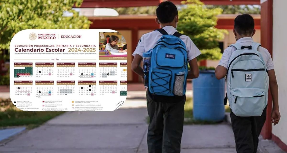 Calendario SEP: ¿cuándo se entregan calificaciones y cuál será el último día de clases en el ciclo escolar 2024-2025? (FOTO): Especial.