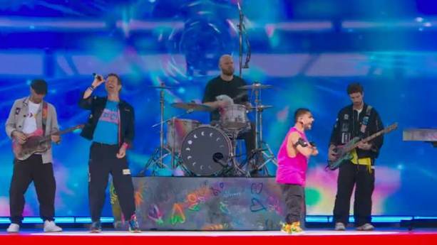 Coldplay deslumbró en MetLife Stadium (Captura)