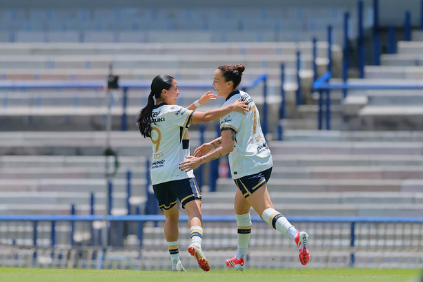 El festejo de Ribeiro de su primer gol del Apertura 2025. (Foto: Imago7)