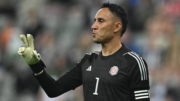 Keylor Navas, portero de la Selección de Costa Rica (AFP)