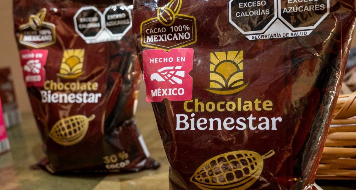 Presentación del Chocolate del Bienestar en polvo (@GobiernoMX)