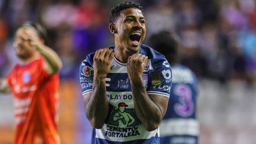 John Kennedy sumó su octavo gol del Clausura 2025 con Pachuca (MexSport).