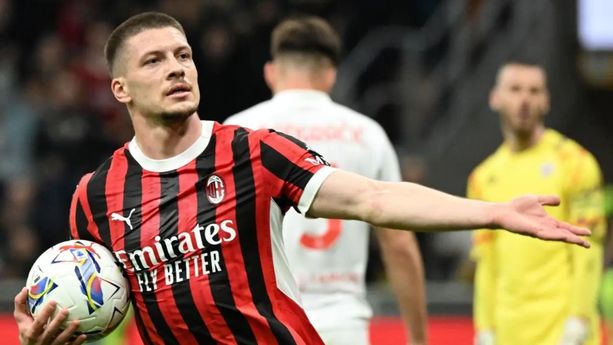Luka Jovic marcó solamente dos goles en 15 partidos de Serie A (EFE)