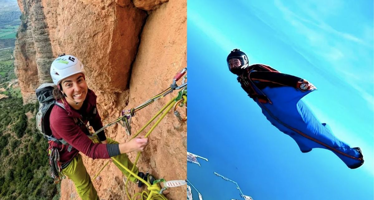 Marta Jiménez, la "Mujer Adrenalina", falleció luego de un accidente por salto en paracaídas. (FOTO): Especial.