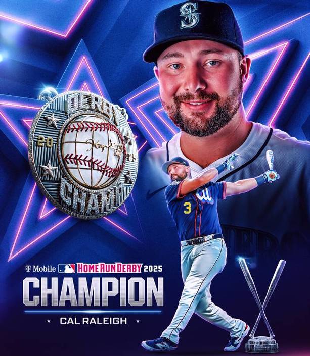 Raleigh es el nuevo rey de los cuadrangulares (@MLB)