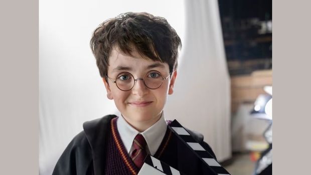 Primer vistazo de Dominic McLaughin como Harry Potter (FOTO: HBO)