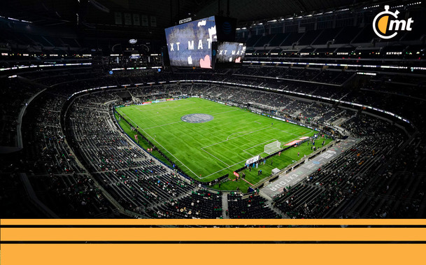 EL AT&T Stadium en un encuentro de futbol. (Foto: Imago7)