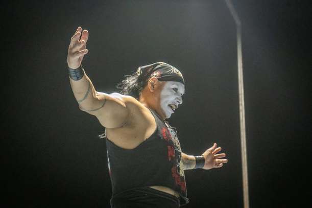 Charly Manson regresó a la lucha libre tras su estancia en prisión (Ig wrestlingwithunicorns)