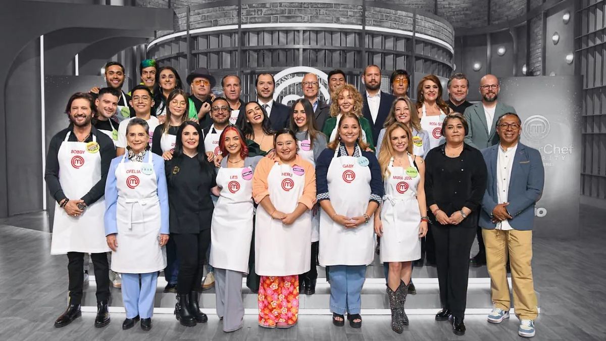 Filtran lista de finalistas para Master Chef Celebrity 2025