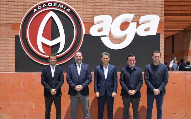 Este martes fue inaugurada la Academia AGA (Foto: Imago7)
