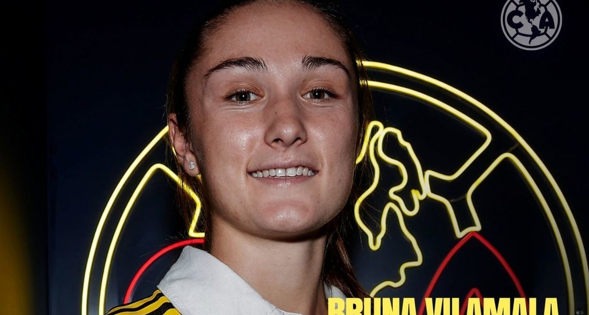 Bruna Vilamala llega a la Liga MX: América Femenil lo hace oficial (foto: @clubamericafemenil)